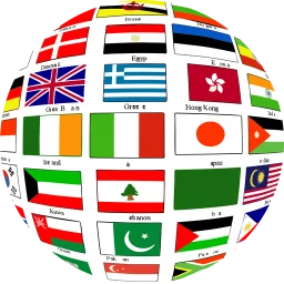 Icono de Quiz de Banderas del Mundo